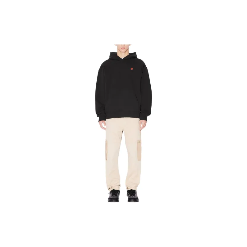 KENZO Boke Flower Embroidered Oversized Hoodie-2
