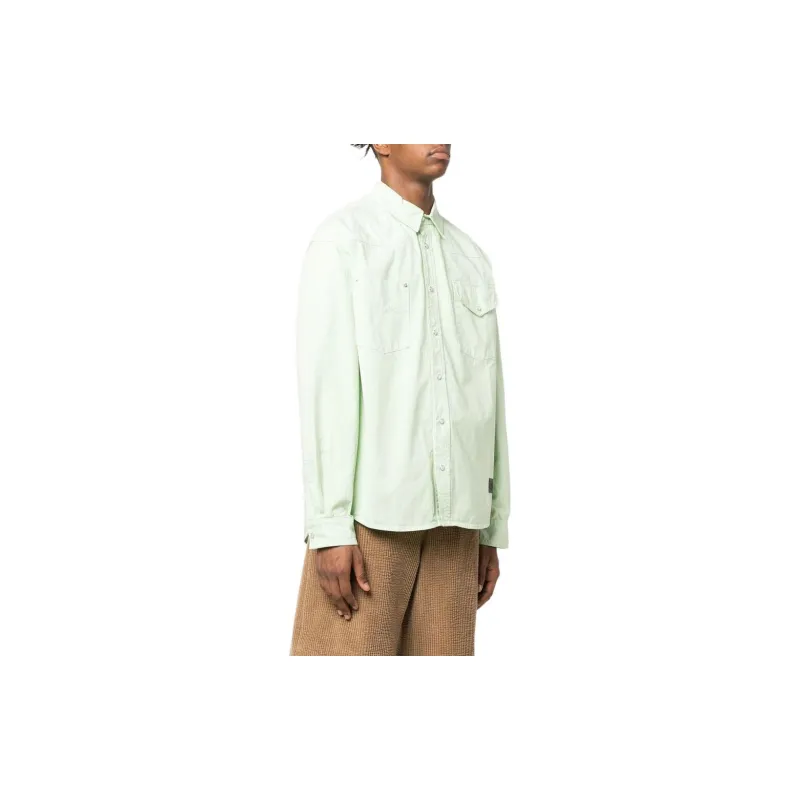 KENZO Shirts Men Green-3