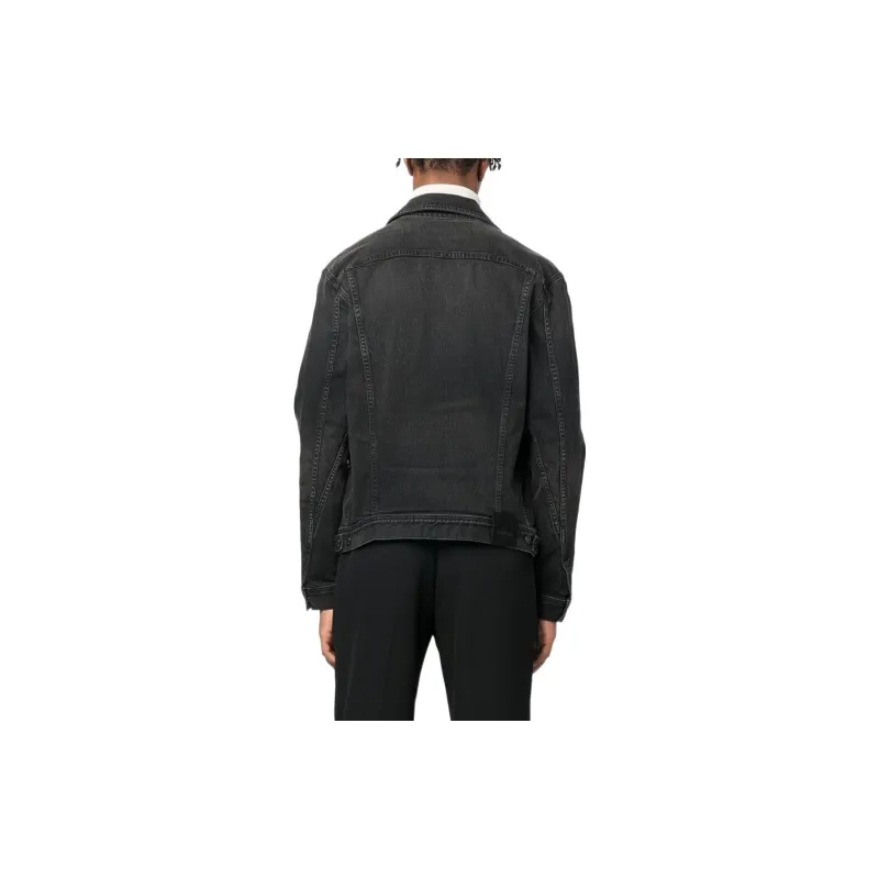 TOM FORD Denim Jackets Men Black-2