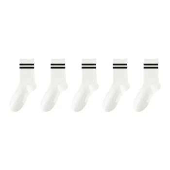 MIIOW Mid Calf Socks Women's 5 Pack