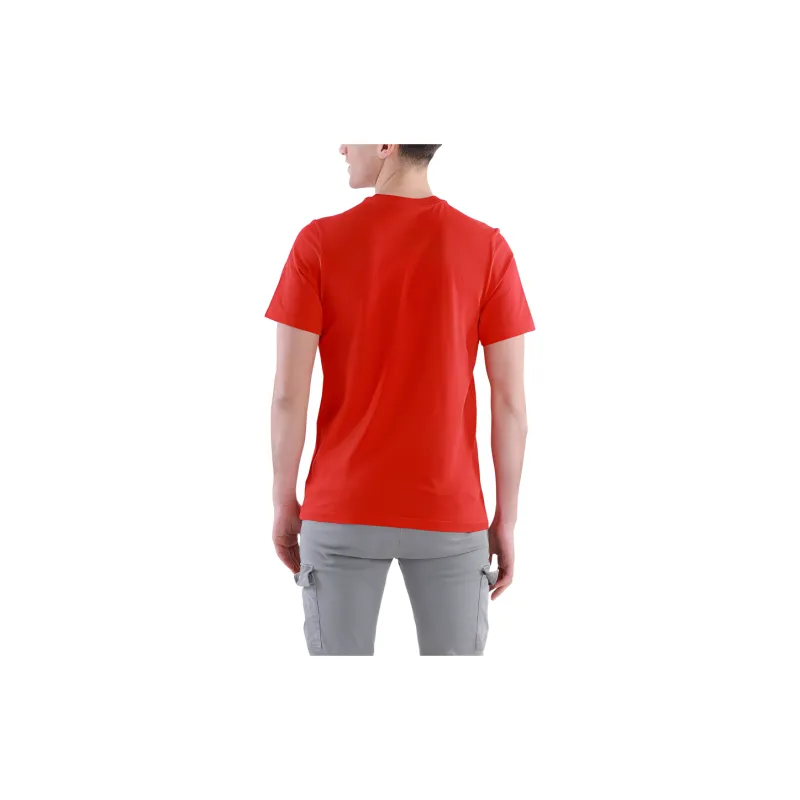 Nike T-Shirts Men Red-4