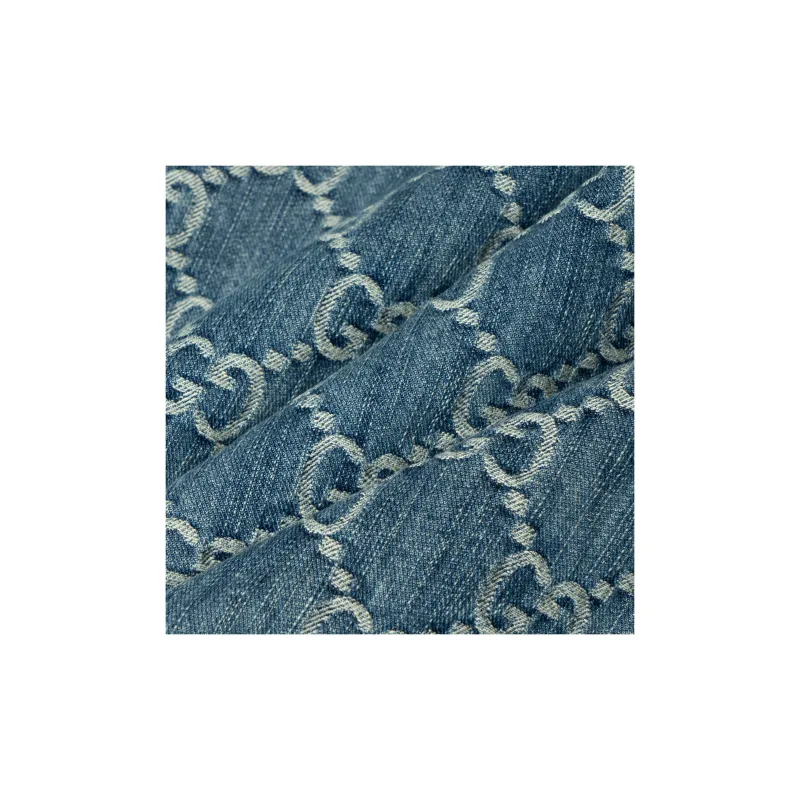 GUCCI Gg Jacquard Denim Jacket-4