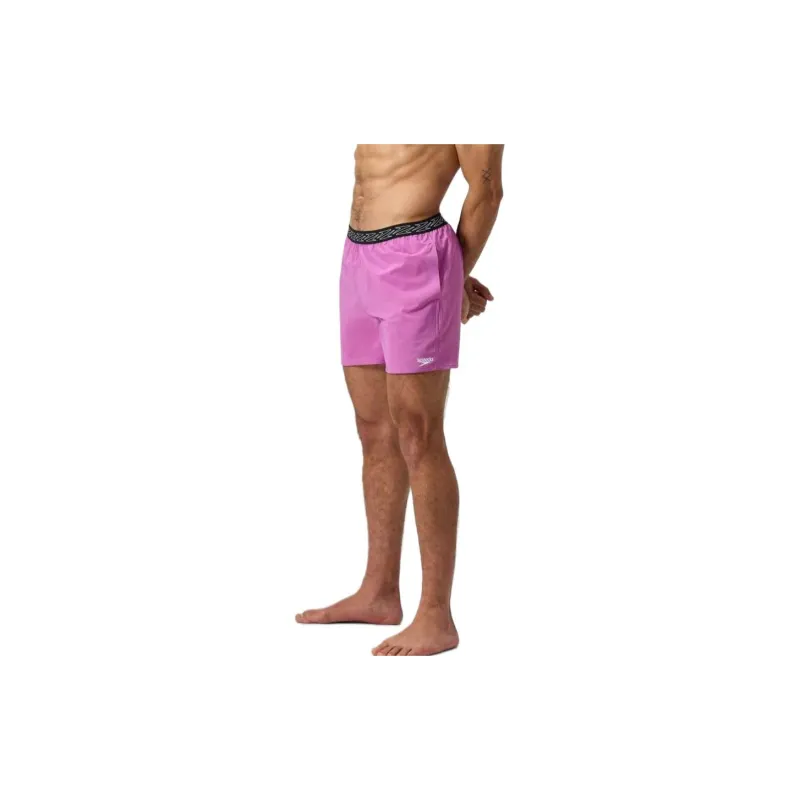 Speedo Men's HyperBoom Band 16' Swim Shorts Swimming Shorts Men Pink-5