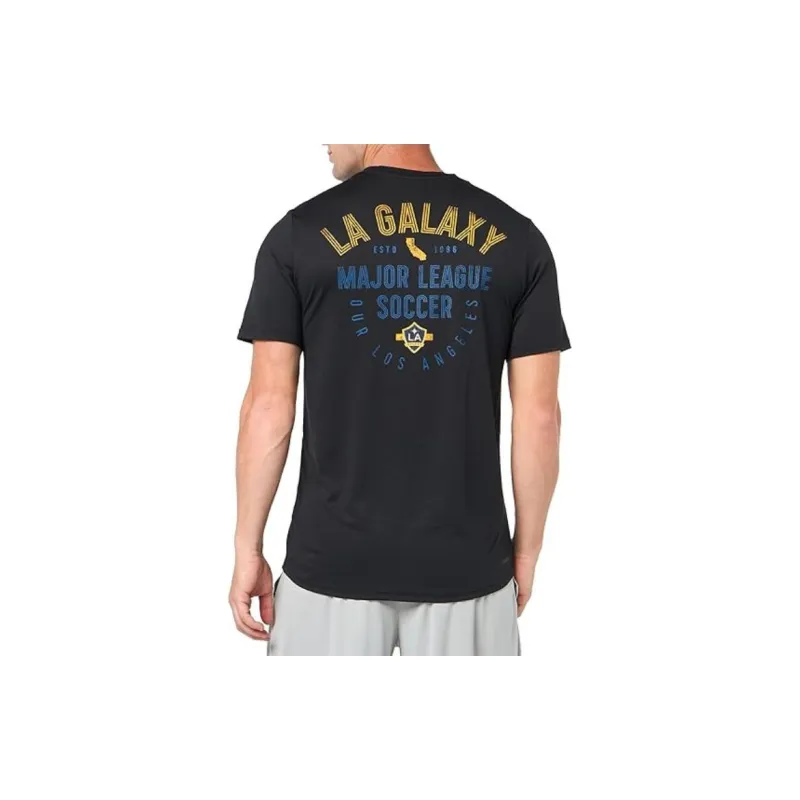 Adidas La Galaxy Short Sleeve Pre Game Tee-2