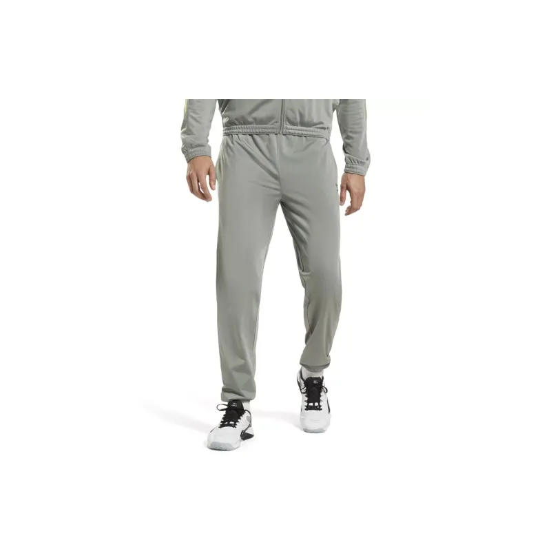 Reebok RI VECTOR KNIT TRACKPANT Knitted Sports Pants Men's Gray-1
