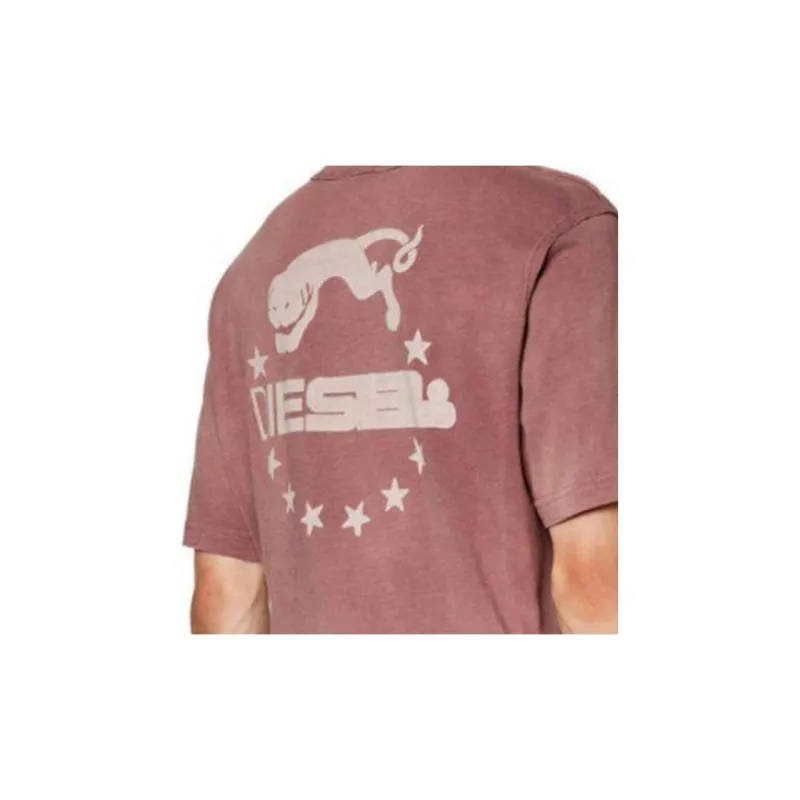DIESEL T Shirts Men Purple-4