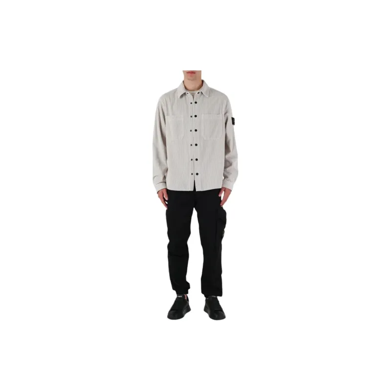 STONE ISLAND Shirt Men's Gypsum-6