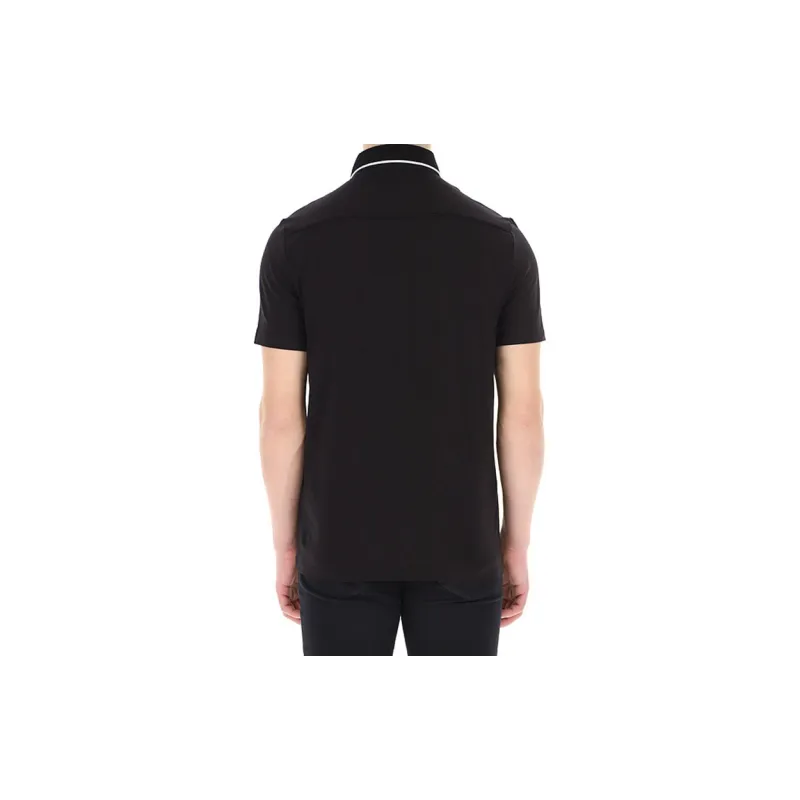 ARMANI EXCHANGE Logo print Polo Shirt-3