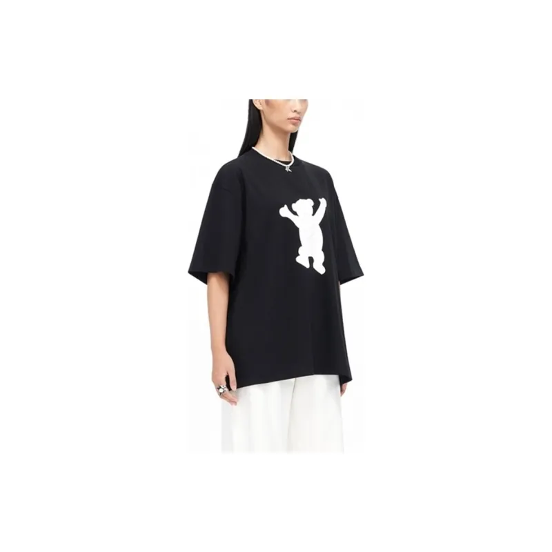WE11DONE Teddy Bear Print T shirt-3