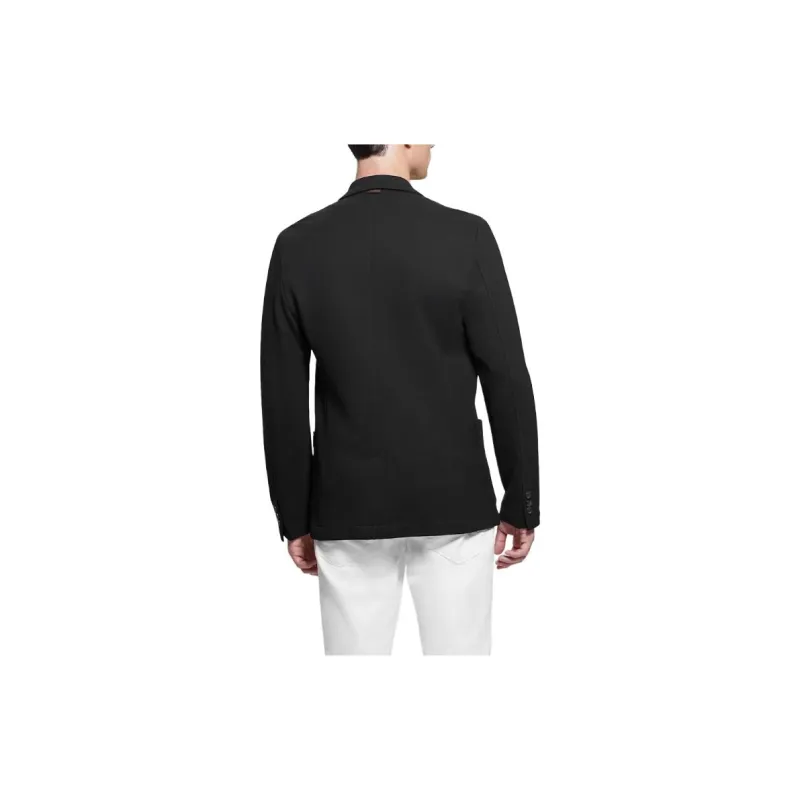 GUESS Eco Tyron Tech-Stretch Blazer Business Suit Men's Black-2