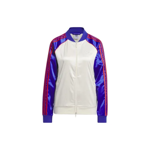 Adidas Jackets Women's Wonder White/Bright Blue