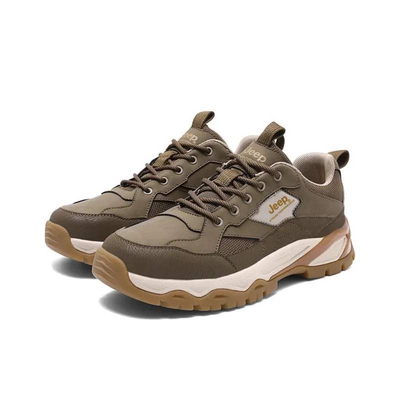 Jeep Slip-Resistant Low-Top Trekking Shoes Men's-10