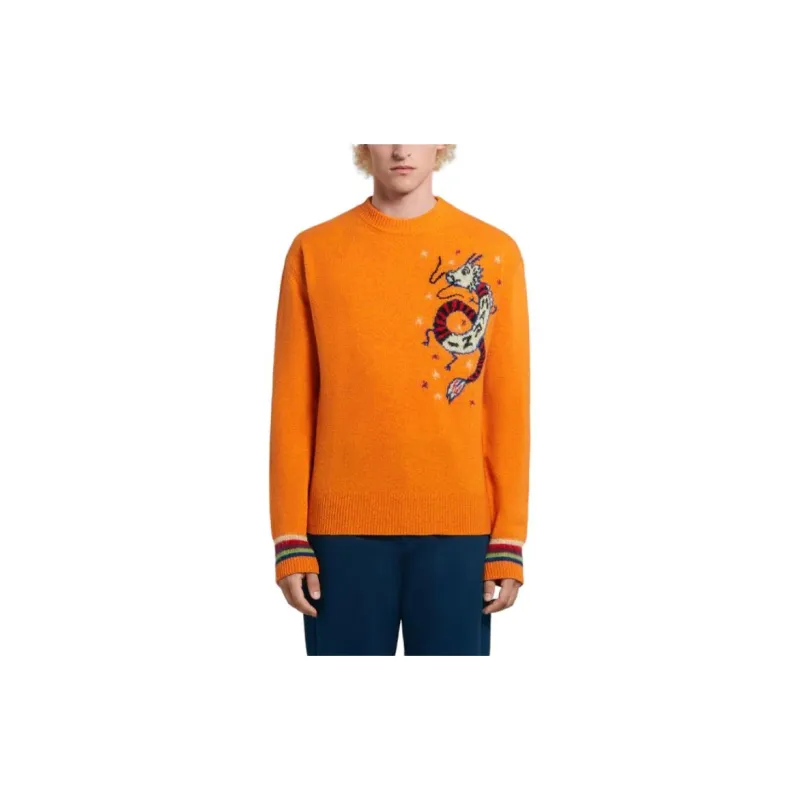 MARNI SS24 Sweater Men's Orange-1