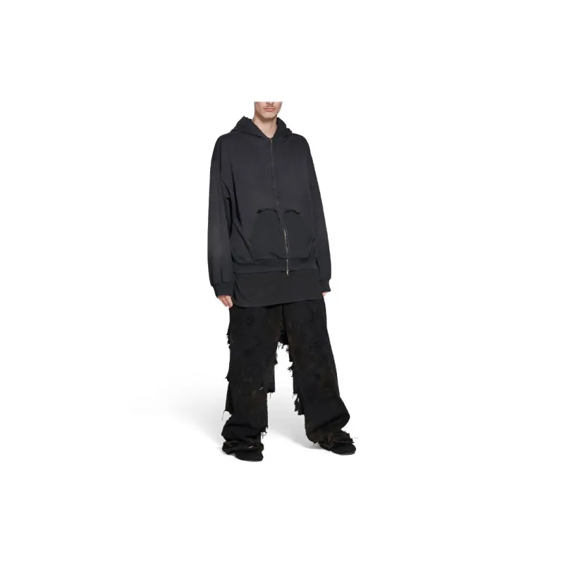 Balenciaga SS23 Sweatshirt Men's Black-2