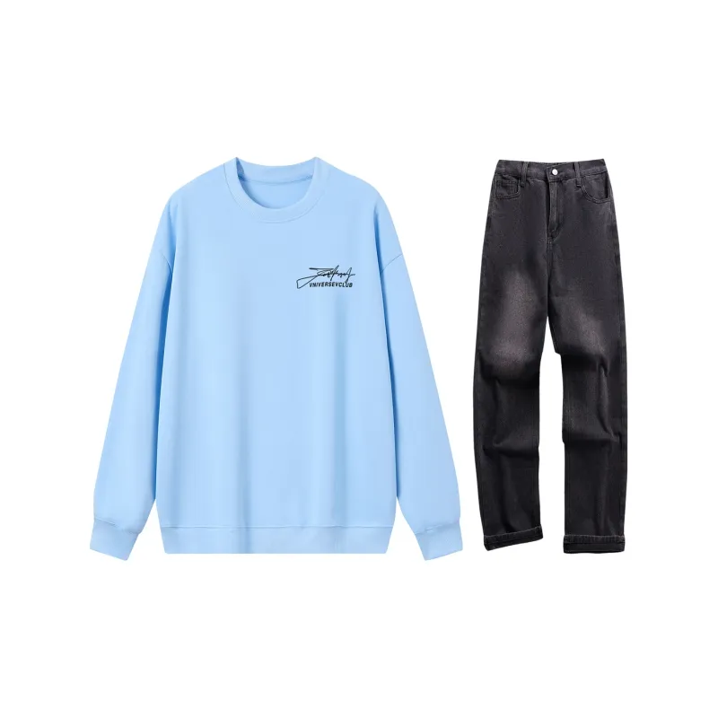 VniVerseVClub Sweatshirt Set Unisex-27