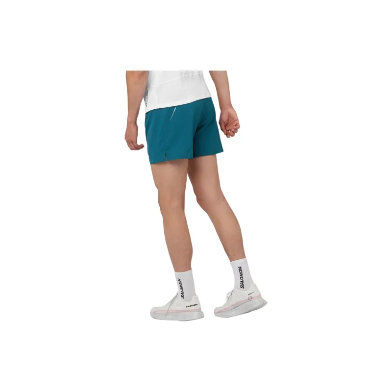 SALOMON CROSS 5' Casual Shorts Men's Blue-2
