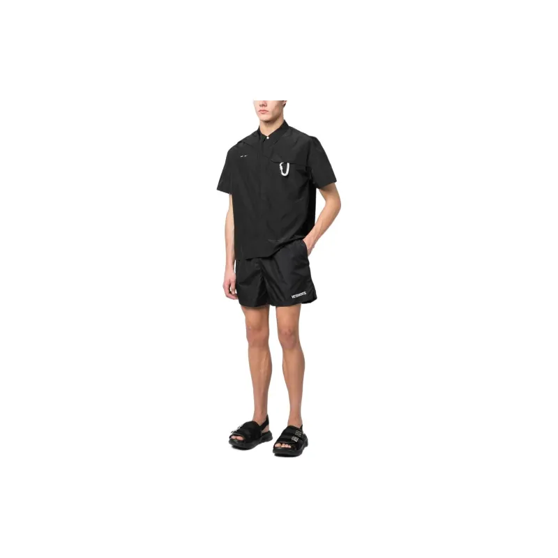 Vetements Logo-print Track Shorts-1