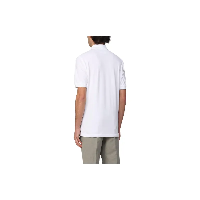 Brunello Cucinelli SS23 Polo Shirt Men's White-3