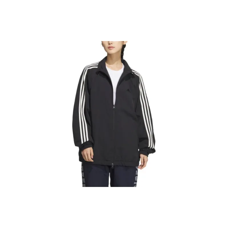 Adidas 3 Stripes Jacket Unisex Black-1