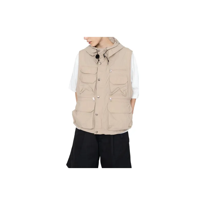 THE NORTH FACE PURPLE LABEL Vests Unisex Beige-4