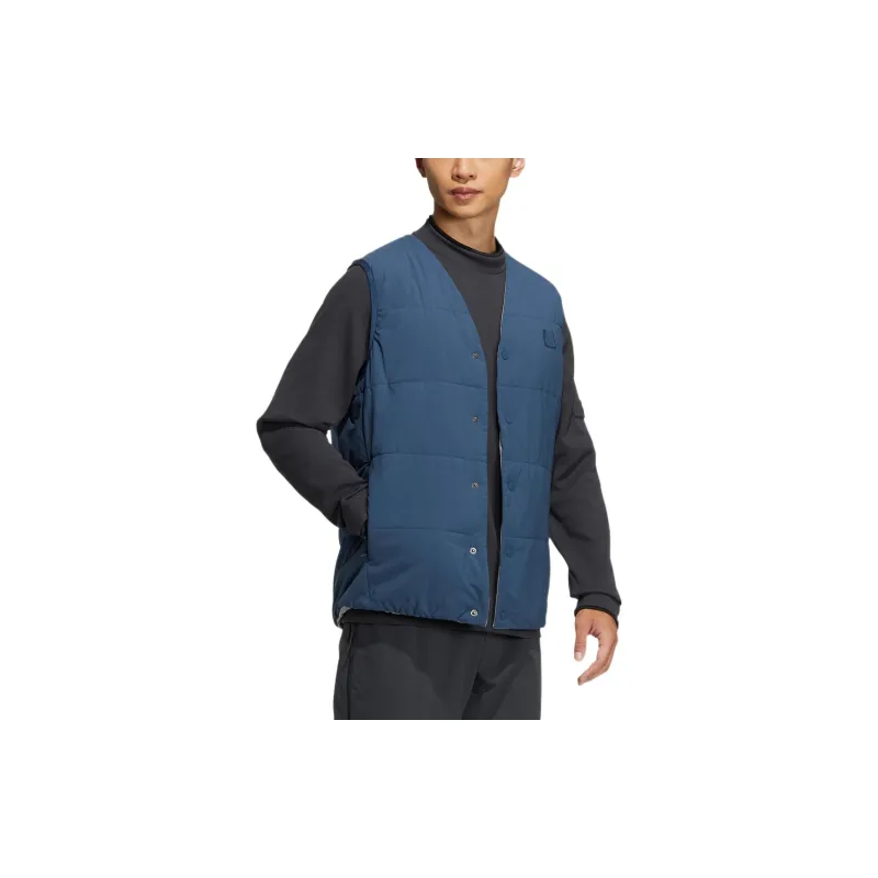 Adidas Vests Men Navy Blue-3
