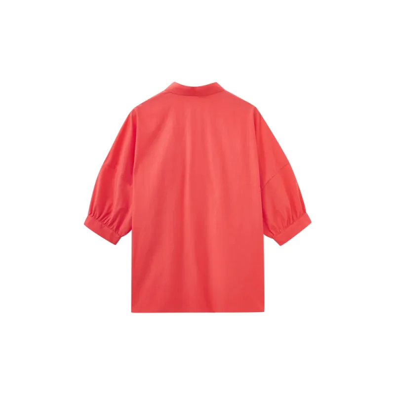 SHUIYUNJIAN Shirt Women's Coral Red-1