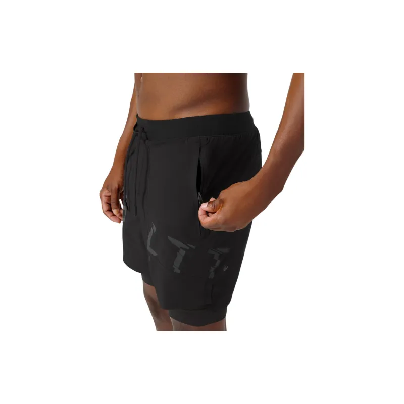 Lululemon License To Train Collection Casual Shorts Men Black/BLK-3