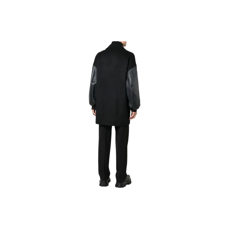 Alexander McQueen Double Breasted Notched Lapels Coat-2