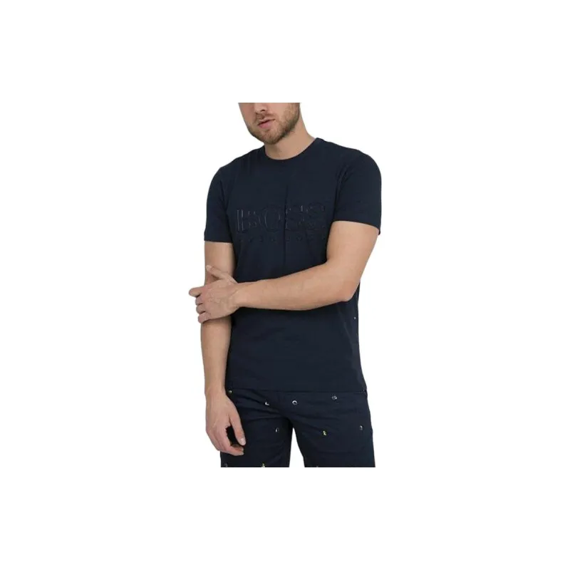 HUGO BOSS SS21 T Shirt Men's Marine Blue-2