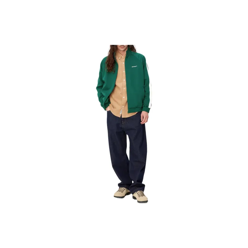 Carhartt WIP Benchill Logo embroidered Track Jacket-3
