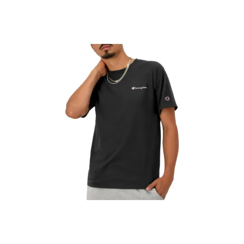 Champion T Shirt US Version Unisex Black-7