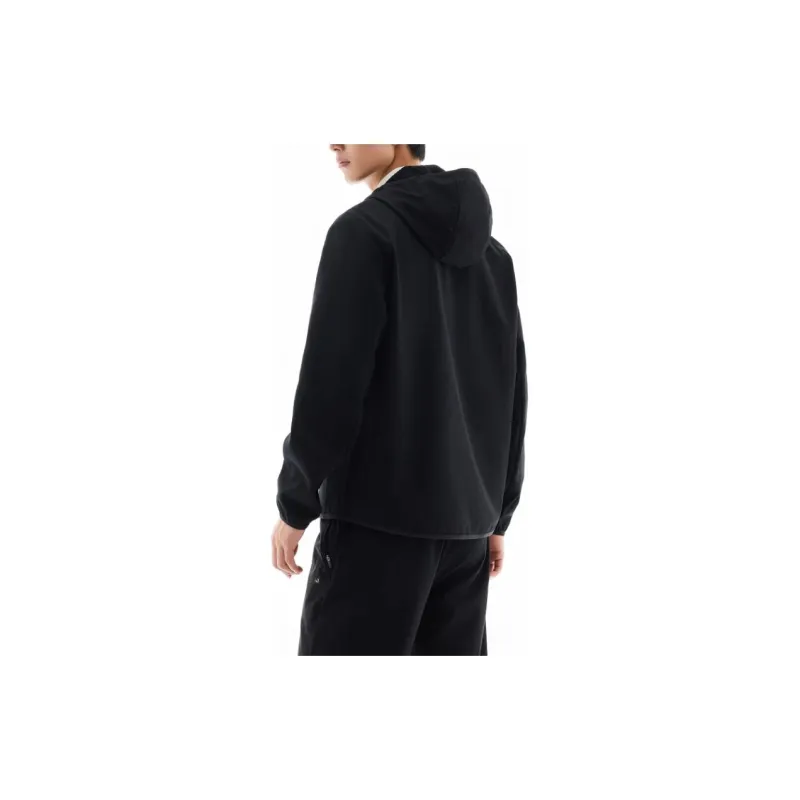Anta Variety Training Collection Trench Coat Men's Basic Black-1
