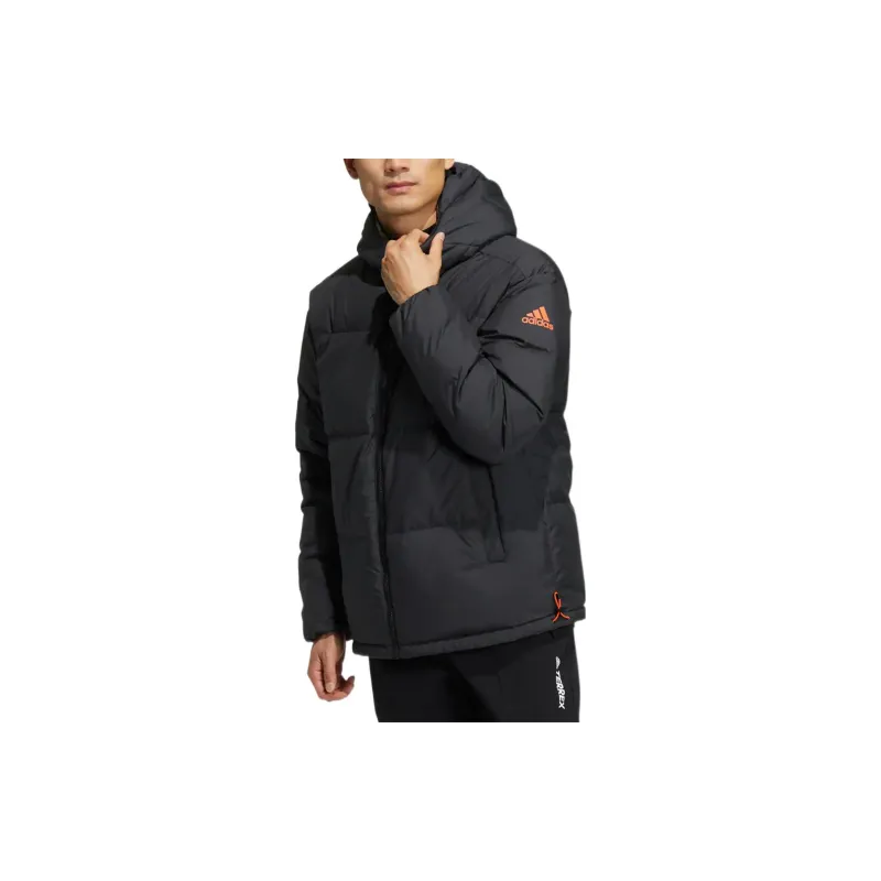 Adidas REVERSIBLE DOWN JACKET Down Jacket Men's Green-3