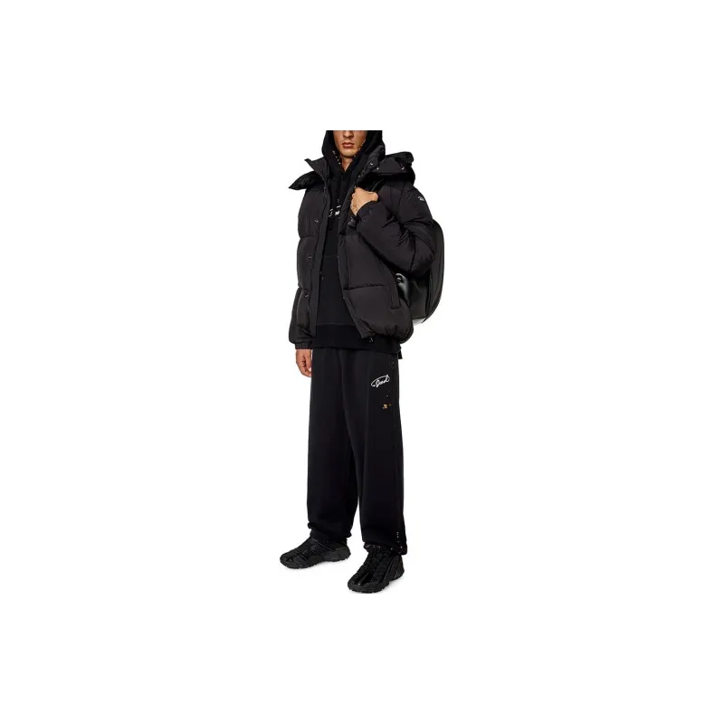 DIESEL FW23 Down Jacket Men's Black-3