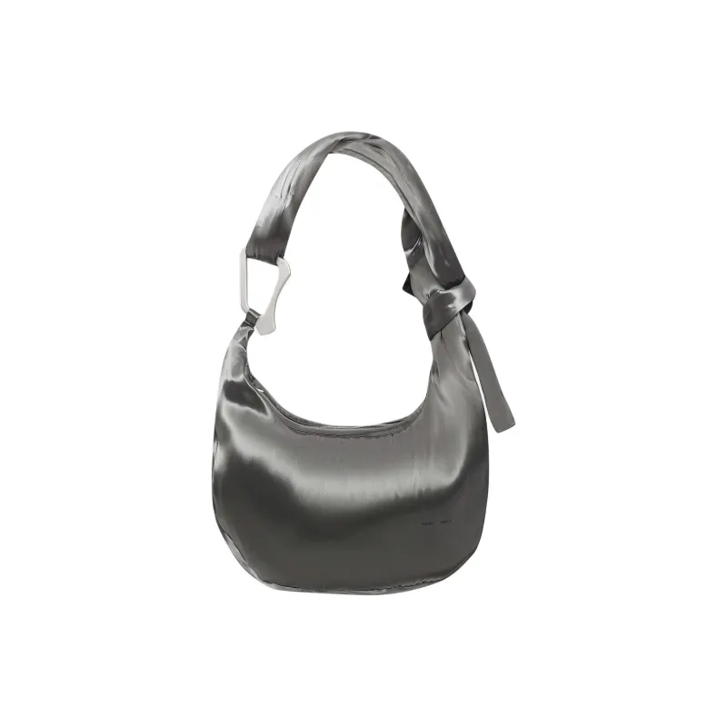 HELIOT EMIL Polyester Handbag Women's Liquid Metallic Silver-0