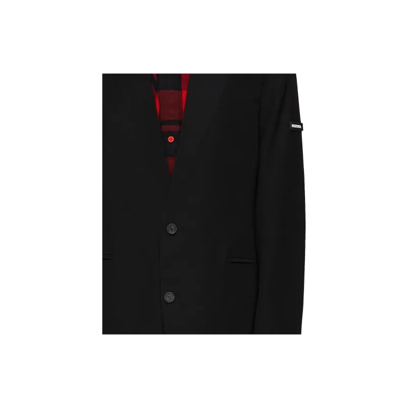 Balenciaga Business Suit Coat Men's Black-5