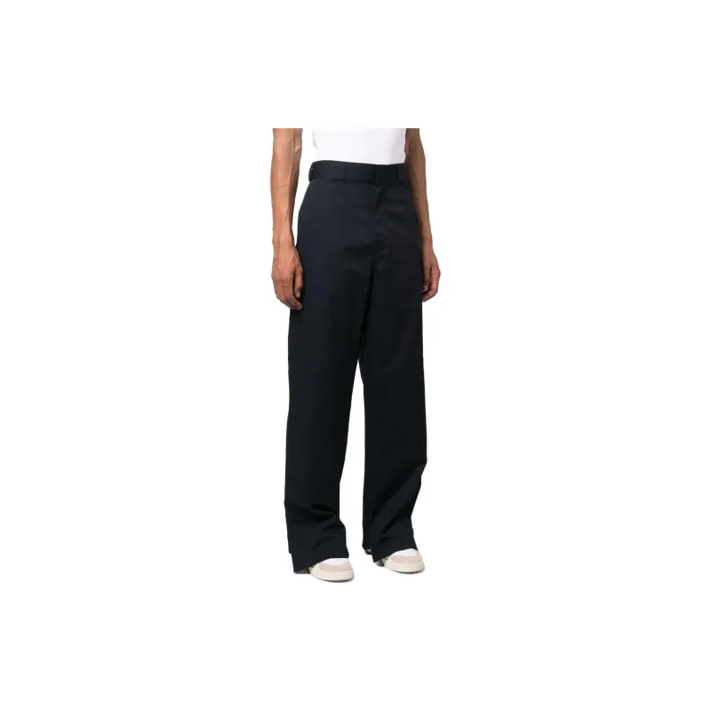 PALM ANGELS Logo Printed Wide-Leg Trousers-3