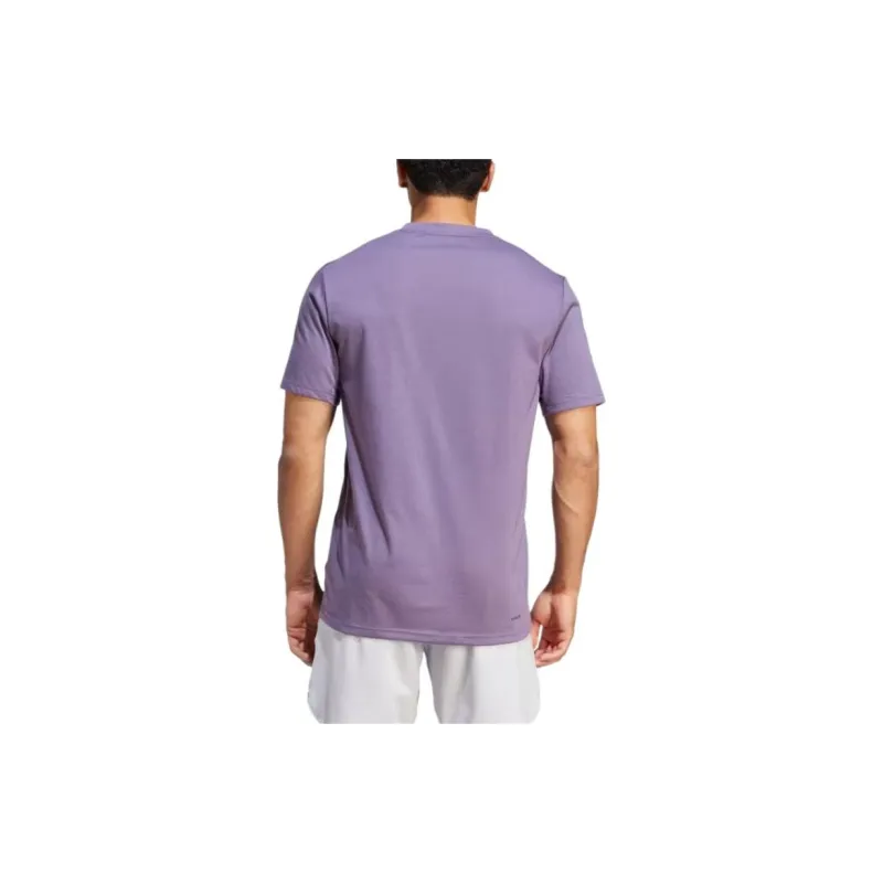 Adidas Train Essentials Feelready Training Tee T-Shirt Men's Purple-2