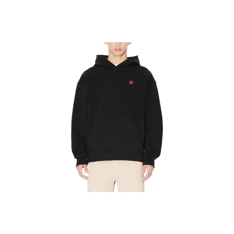 KENZO Boke Flower Embroidered Oversized Hoodie-3