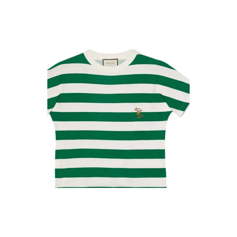 GUCCI T Shirts Men Green-4