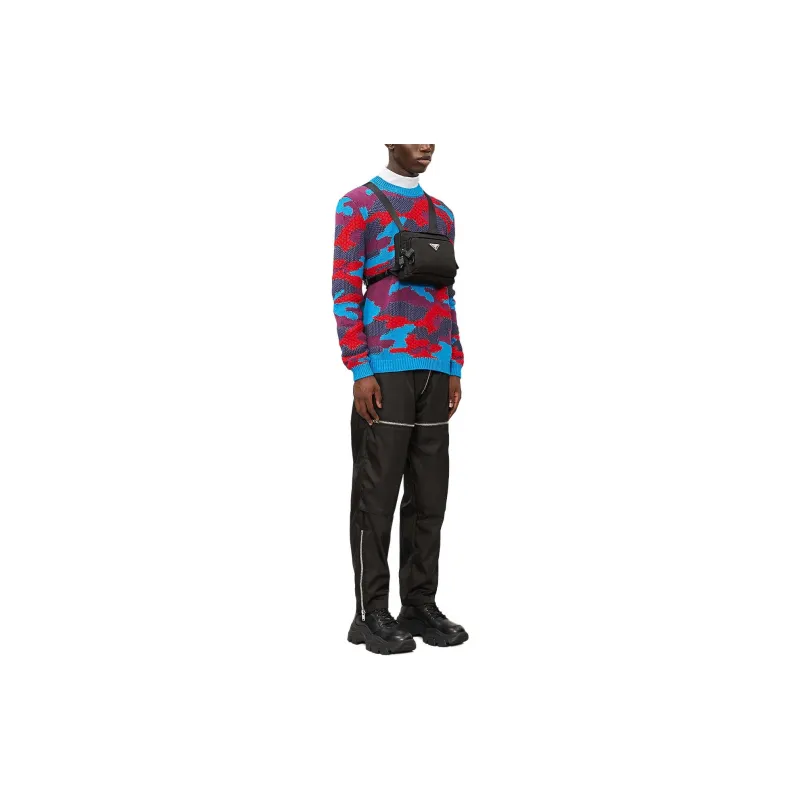 PRADA Sweaters Men Blue-2