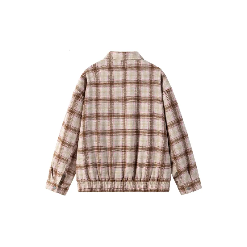 Hurley Jackets Coats Unisex Black White Plaid-13