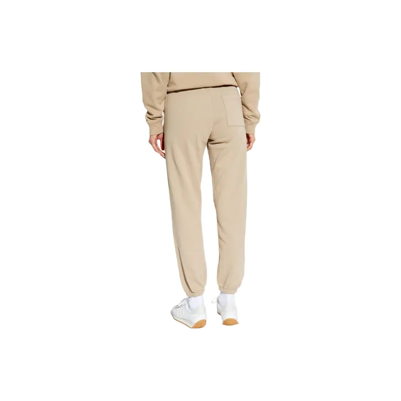 SPORTY & RICH Logo Printed Elasticated Waistband Pants-4