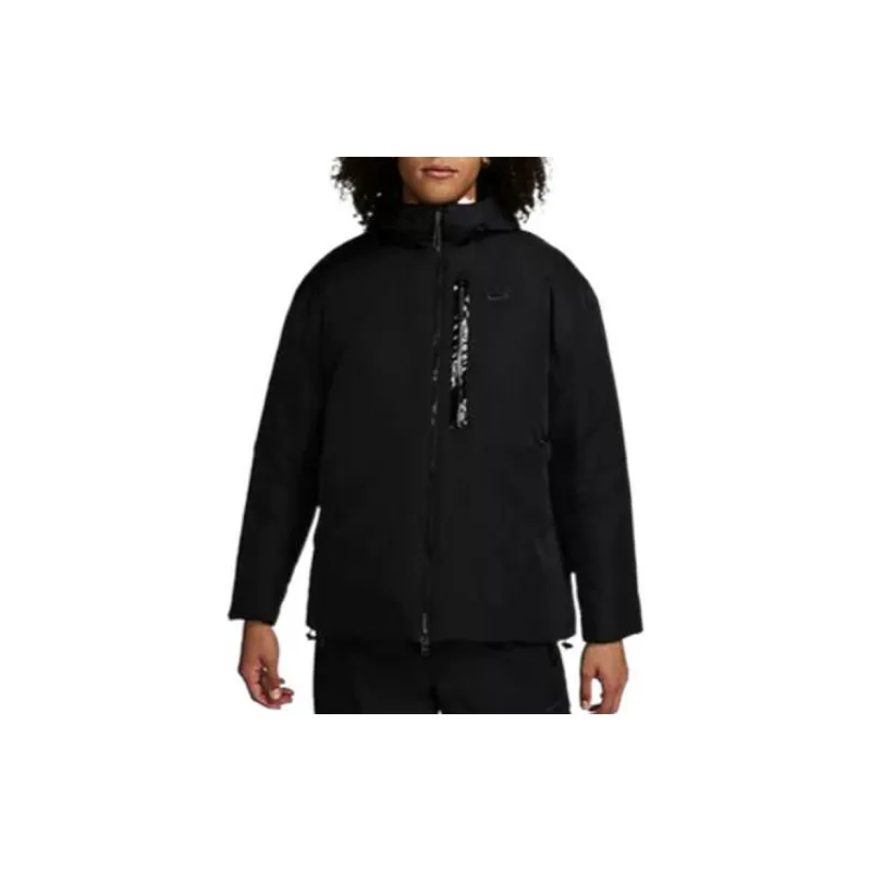 Nike Puffer Jackets Men Black-2