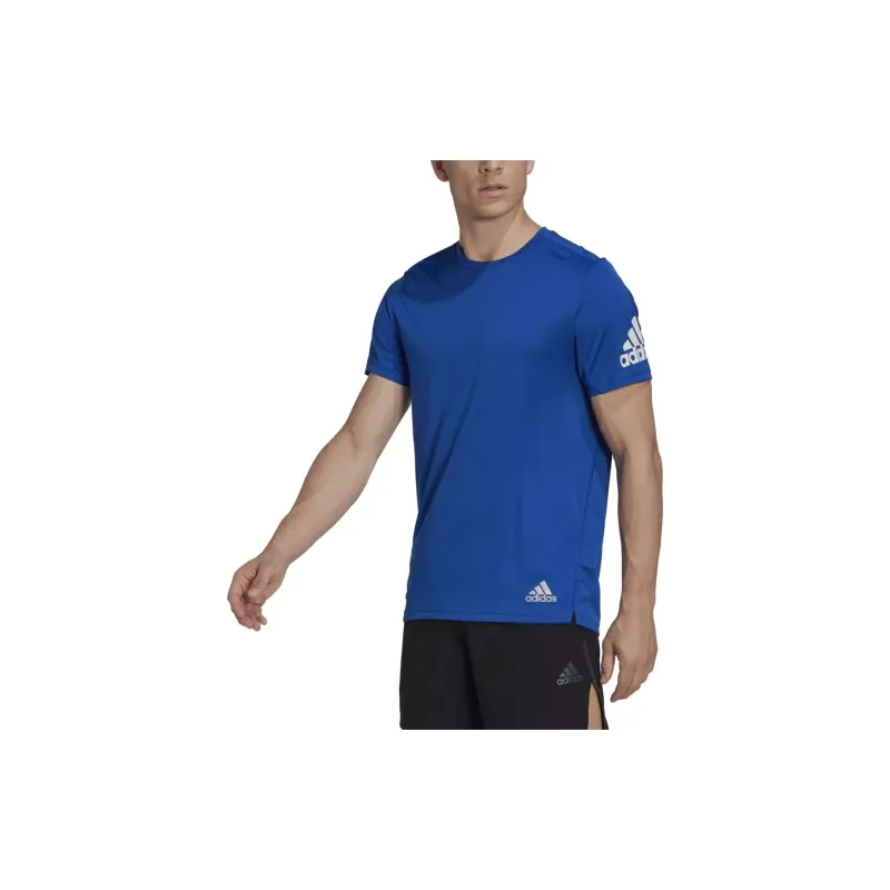 Adidas T-Shirt Men's Ocean Blue-1