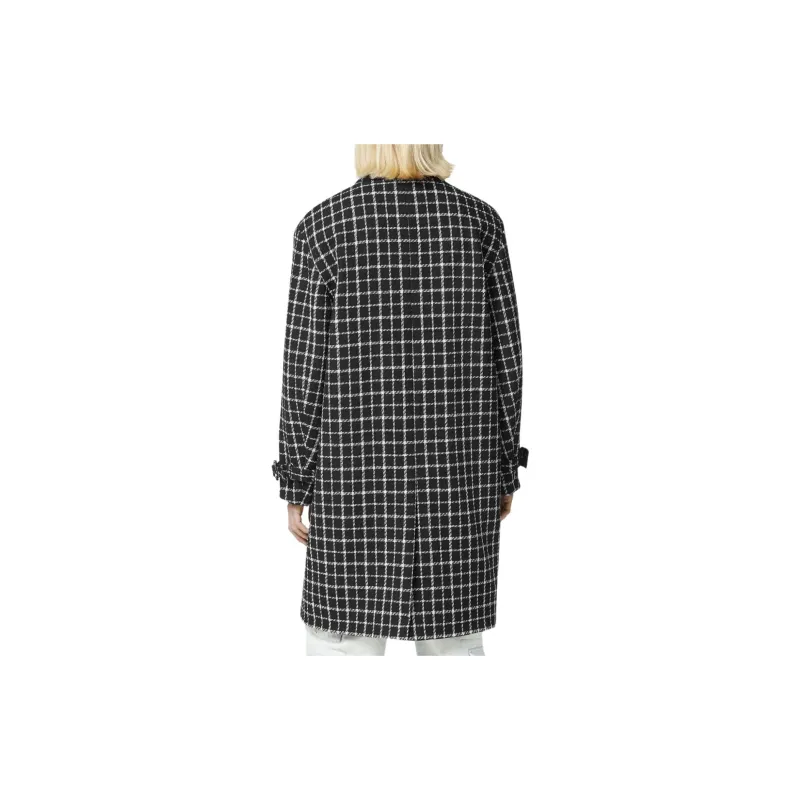 VERSACE Checked Single breasted Blazer-3