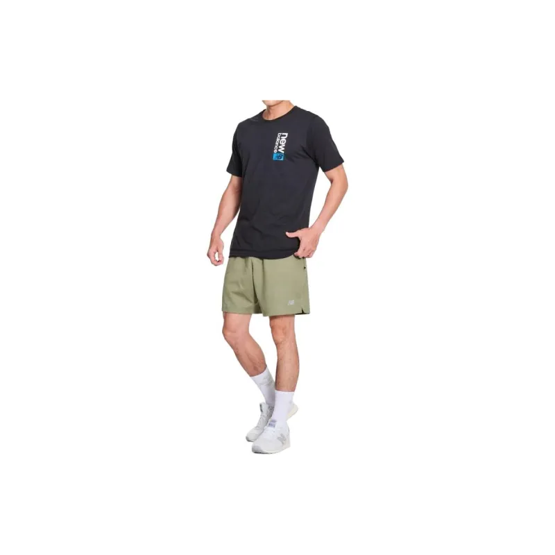 New Balance Casual Shorts Men's Green-5