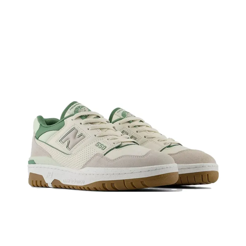 New Balance 550 Linen Mallard Green Women's-2