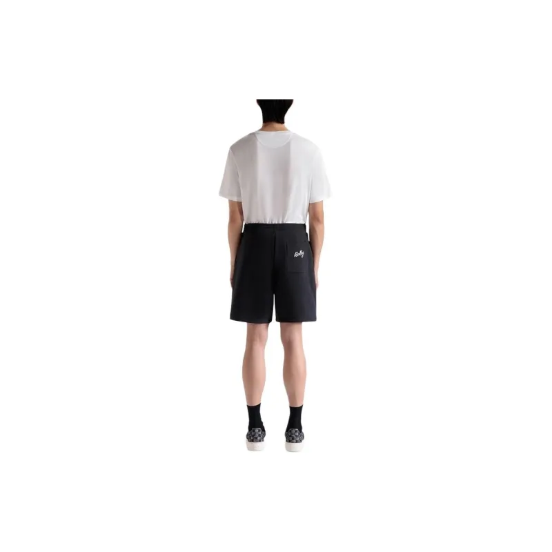 BALLY Logo embroidered Organic Cotton Shorts-3