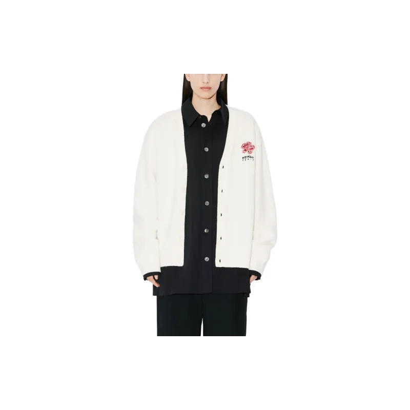 KENZO Drawn Varsity Embroidered Cardigan-3